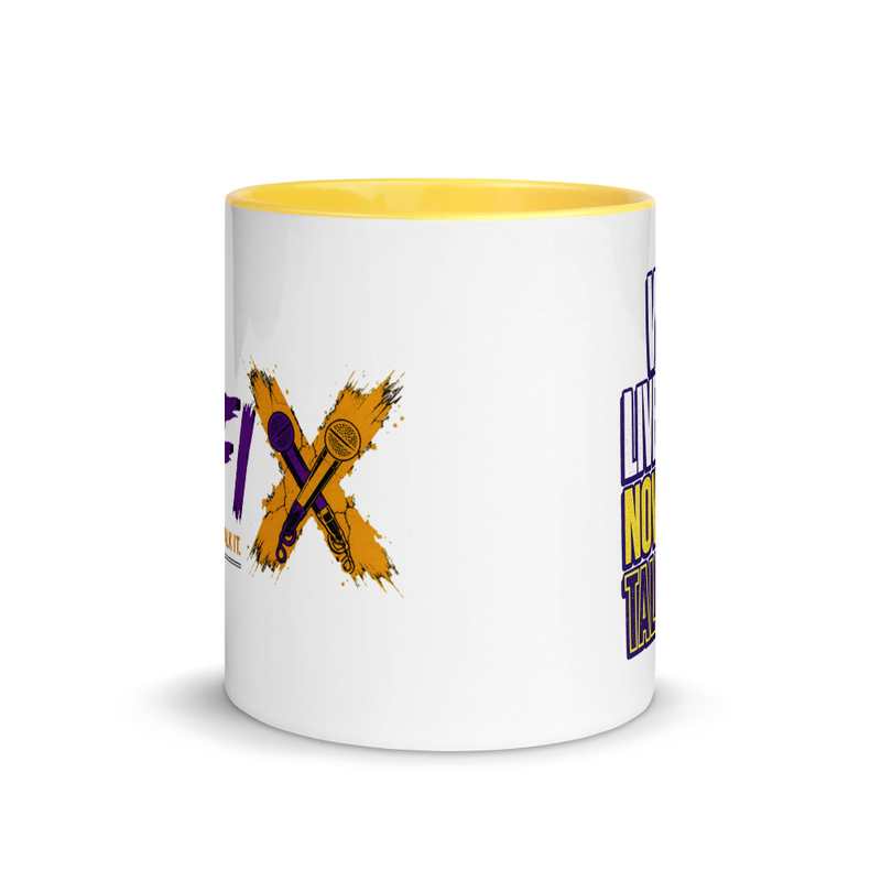 Tha Fix - We Lived It. Mug with Color Inside