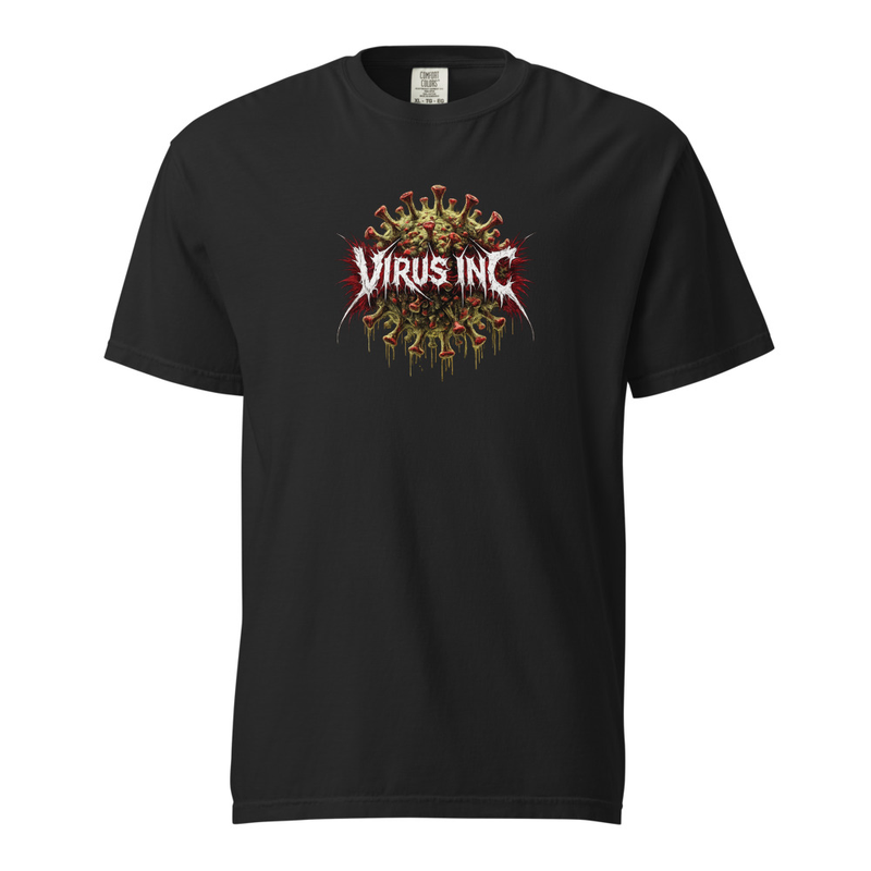 Virus Inc The Evil Within Album Unisex garment-dyed heavyweight t-shirt