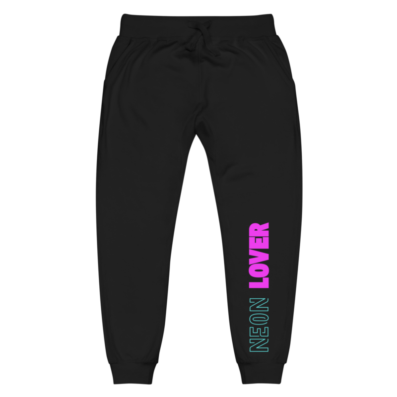 NEON LOVER – Cinematic Streetlight Joggers (Unisex)