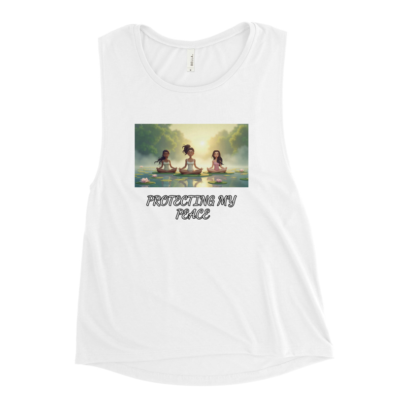 Yoga bamboo-Ladies’ Muscle Tank back