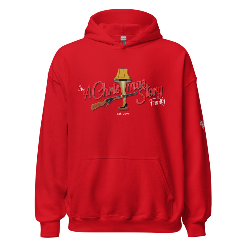 OG Red ACSF LOGO With RR and LL Custom Made by: A Christmas Story Family – XL, Red