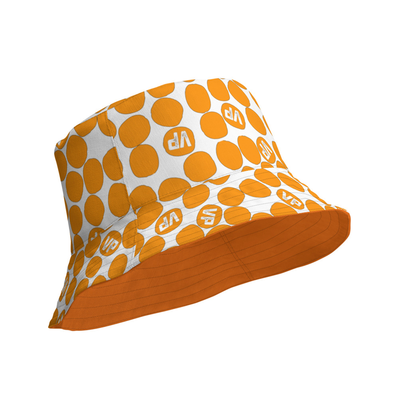 Reversible Bucket Hat Orange