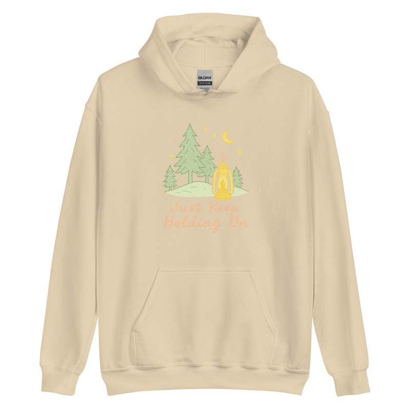 Just Keep Holding On Women's Hoodie