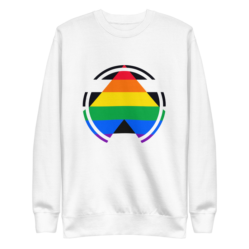 Ally Pride Flag Sweatshirt