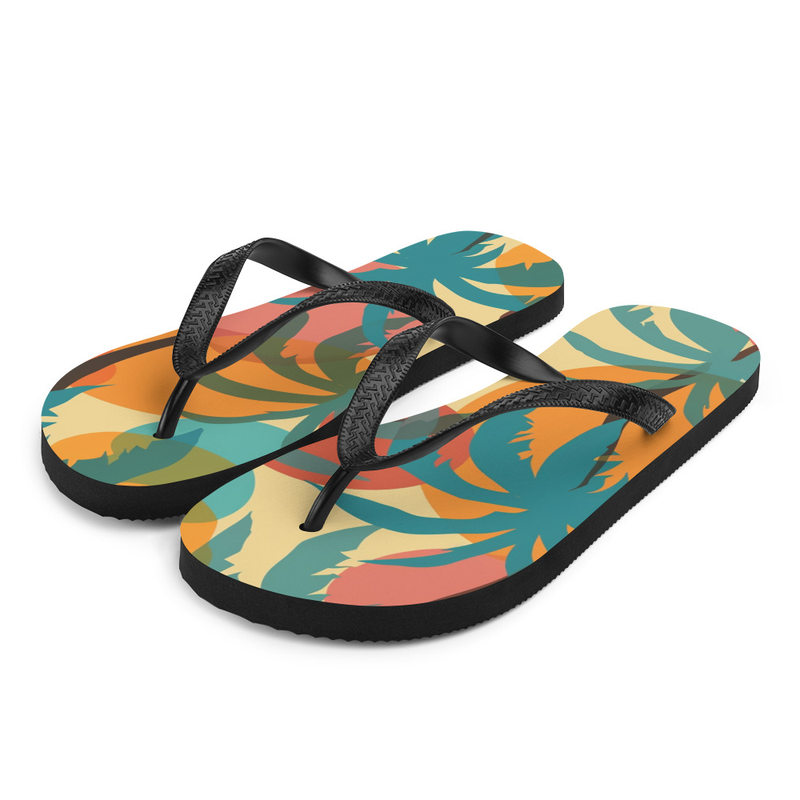 Miami Retros Flip-Flops House or Outdoor Slippers