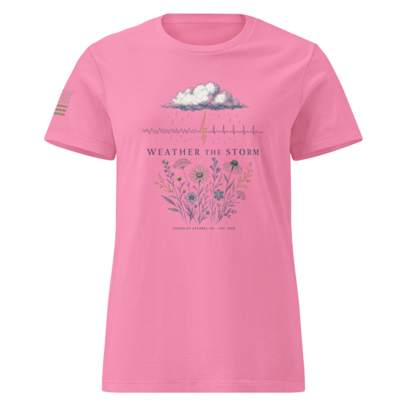 Weather the Storm [womens shirt] [core] — Azalea