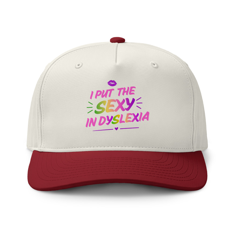 Class two-tone cap – One size, Natural / Cardinal