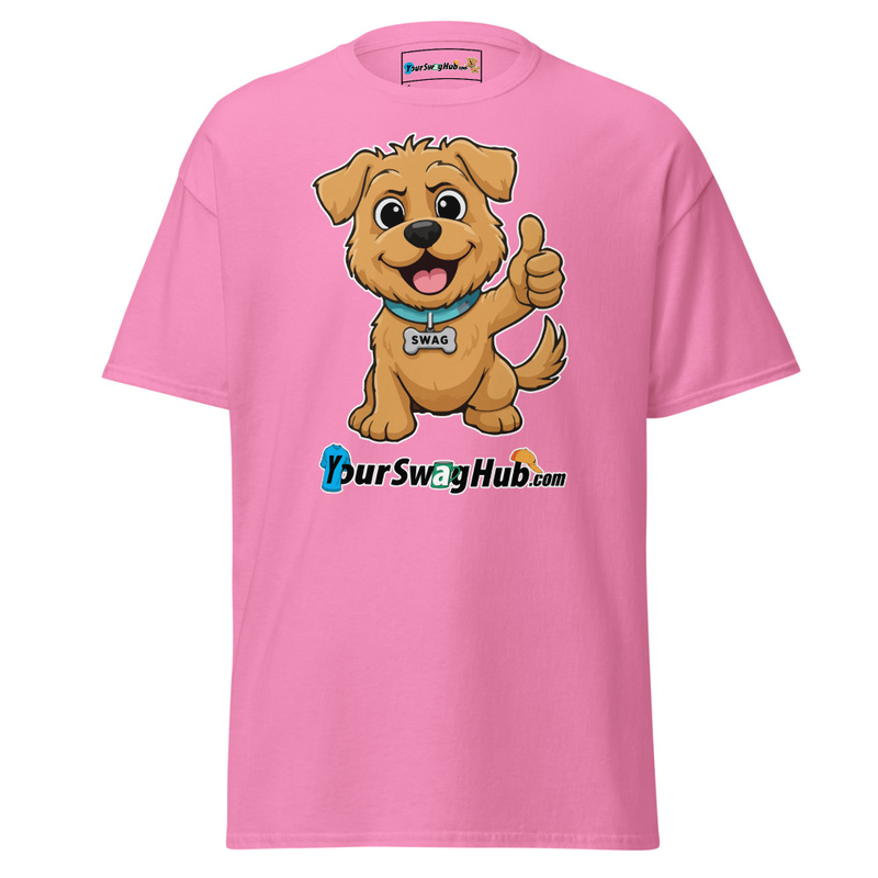 Swag | YourSwagHub.com Thumbs-up Classic Tee – XL, Azalea