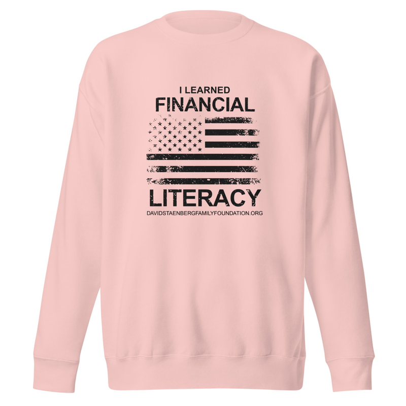 Unisex Premium Sweatshirt | Veteran's Day v2 – XL, Light Pink