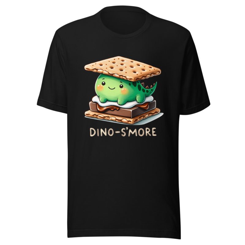 RetroPuns — Dino-S'more Tee