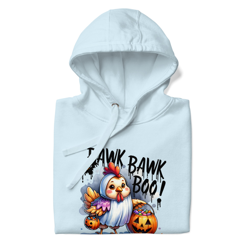 Halloween T-Shirt Cute Chicken Ghost Design, Funny Spooky Chicken Pumpkin Shirt – view 7