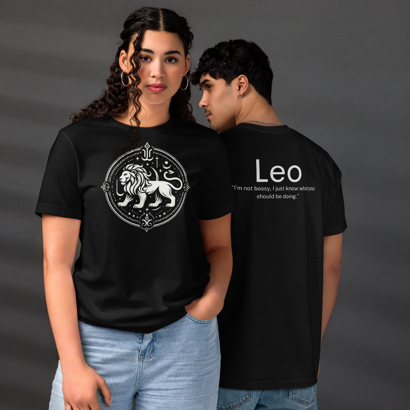 Unisex Leo staple eco t-shirt