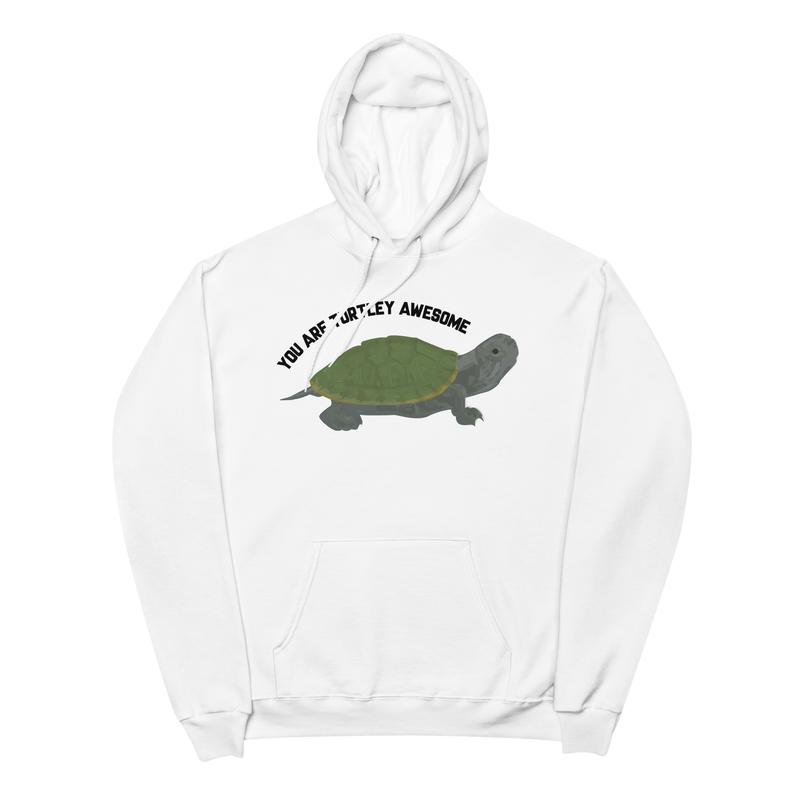 You Are Turtley Awesome ! Unisex Premium Hoodie - you are totally awesome, awesome pun shirt, puns, funny, funny shirt