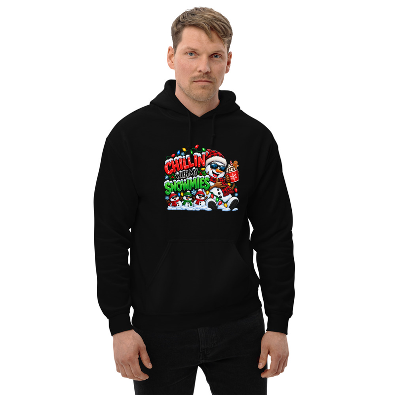 Chililn with my Snowmees Unisex Hoodie