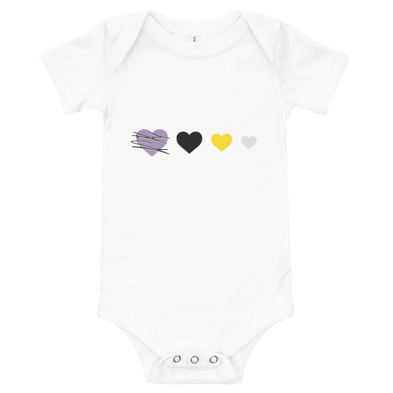 4 Hearts Baby Onesie | Brandon Farris