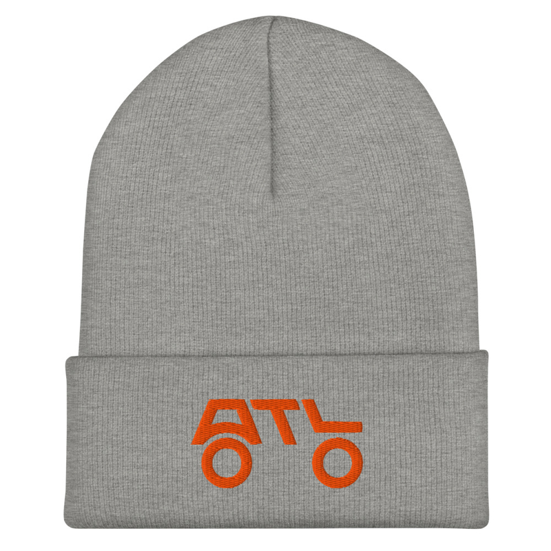 Cuffed Beanie – One size, Heather Grey