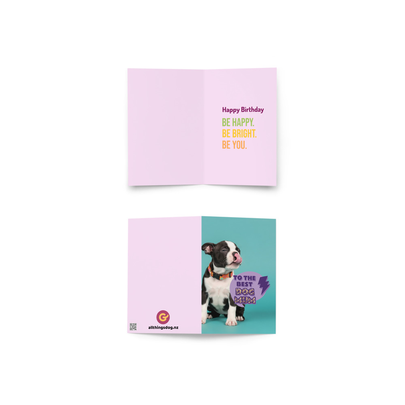 Dog Mum Greeting card