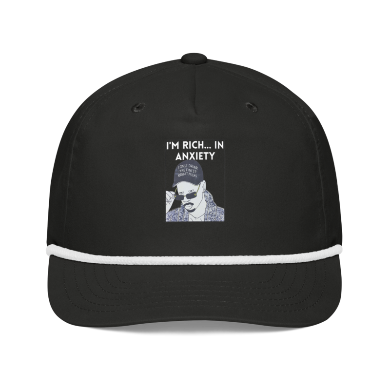 Anxiety rich Golf rope cap