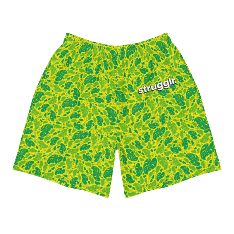 Green Multicolor Shorts Strugglr