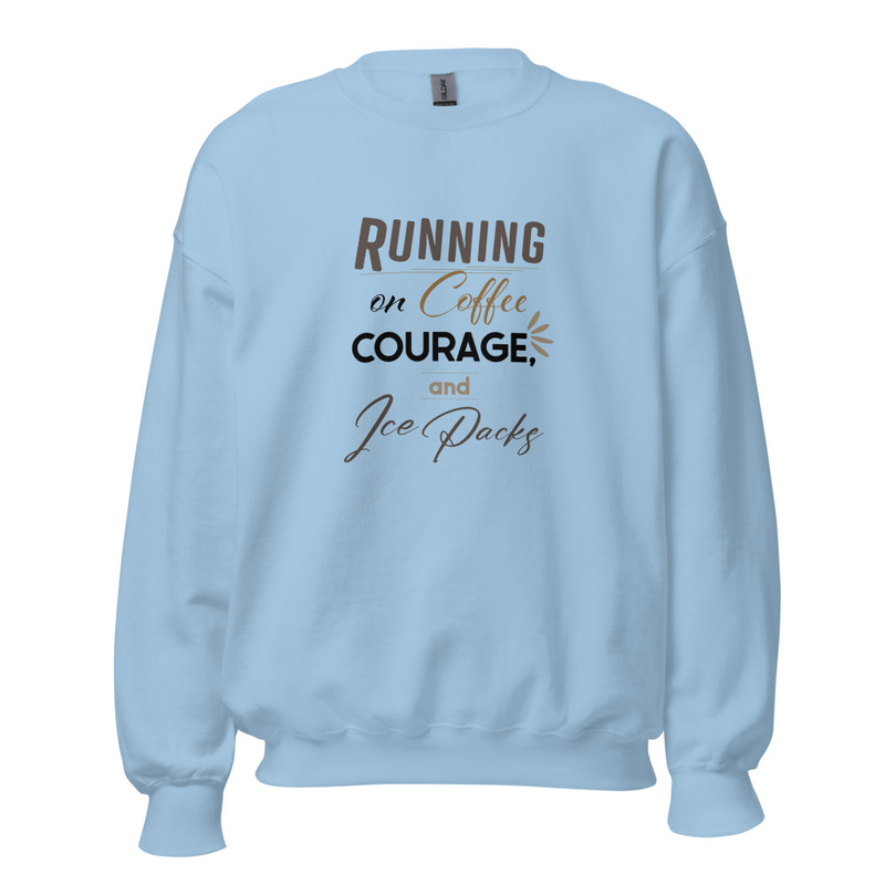 Coffee, Courage & Ice Packs Sweatshirt thumbnail 2