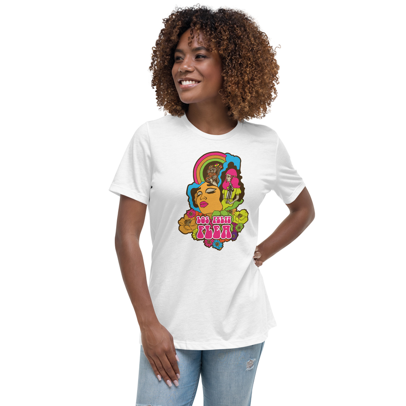 Los Feliz Flea Logo Women's Relaxed T-Shirt