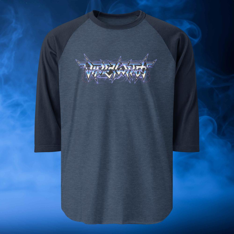 3\4 Baseball Tee - Lightning (Unisex)