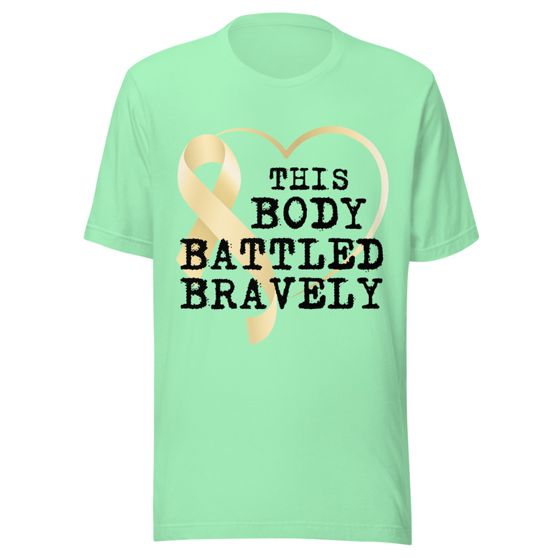 This Body Battled Bravely - Light Tone – XS, Mint