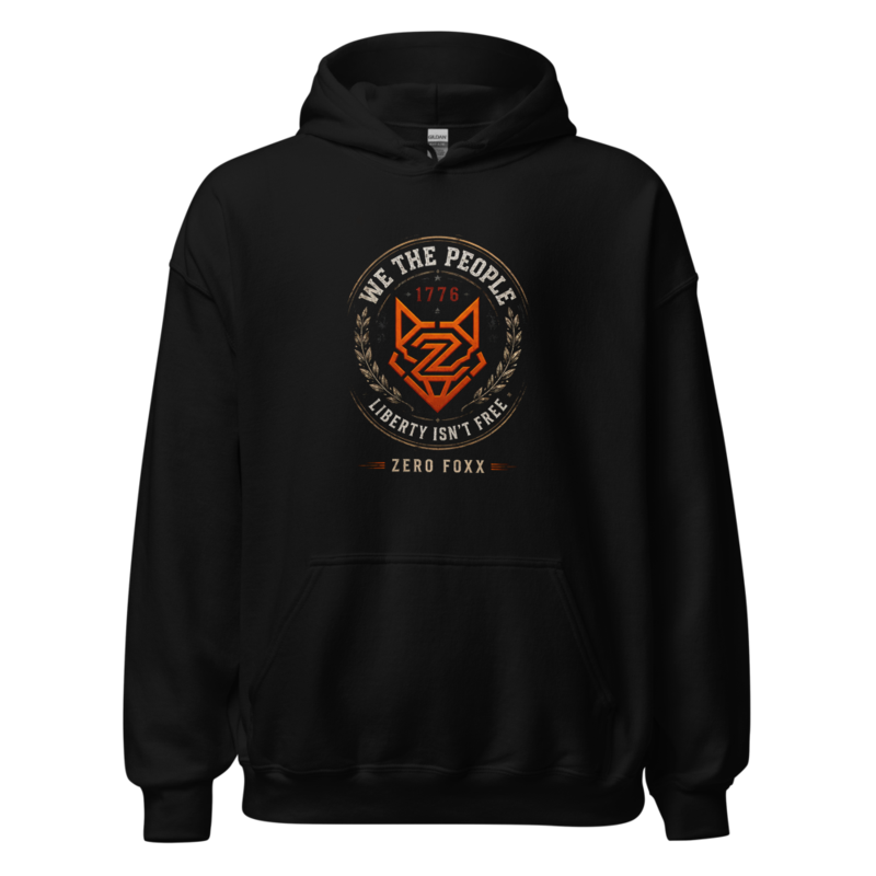 We the People — Liberty Isn't Free | Hoodie — Black / S