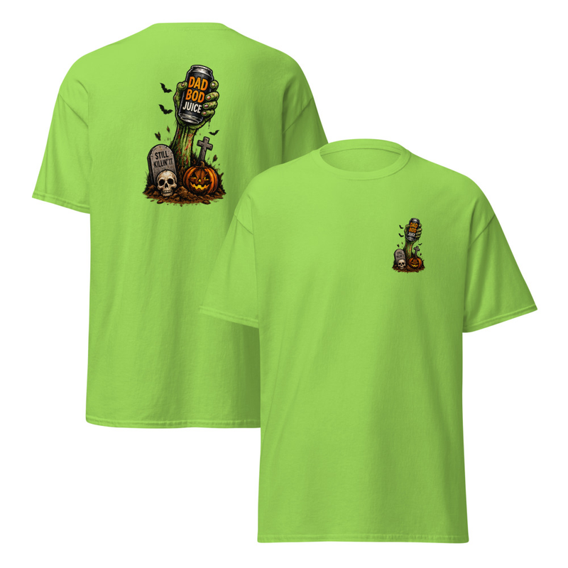 Dad Bod Juice Unisex classic tee – XL, Lime