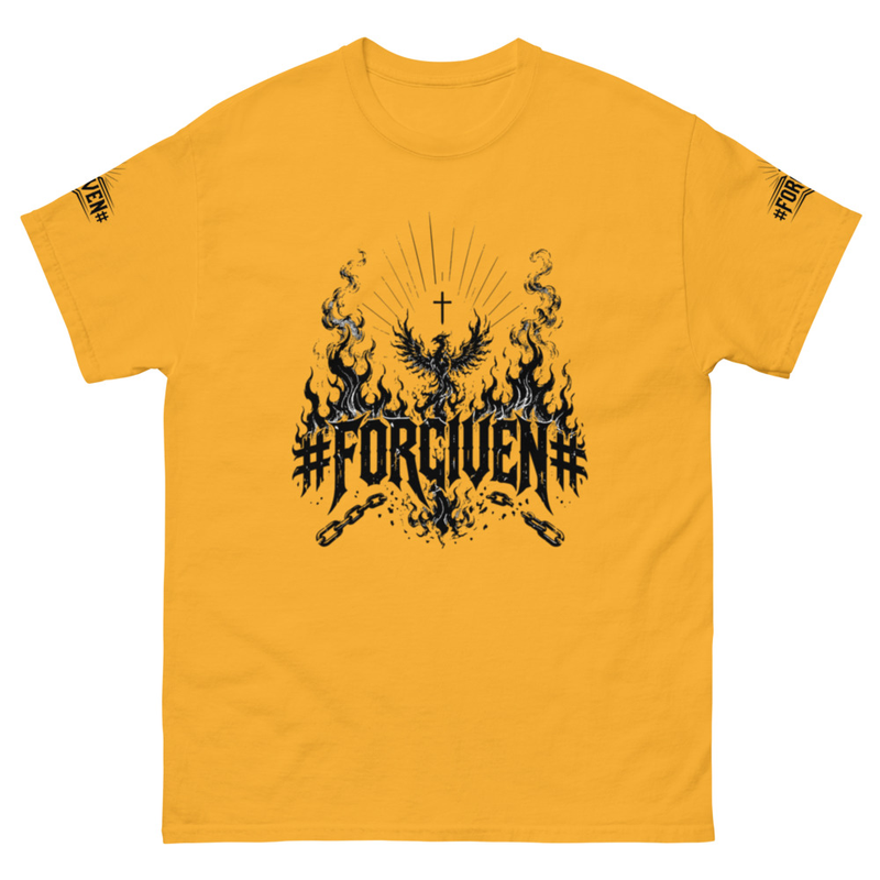 Unisex Distressed FORGIVEN Tee