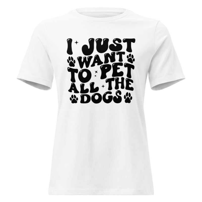 Women's Pet Dog Relaxed T-Shirt – view 6