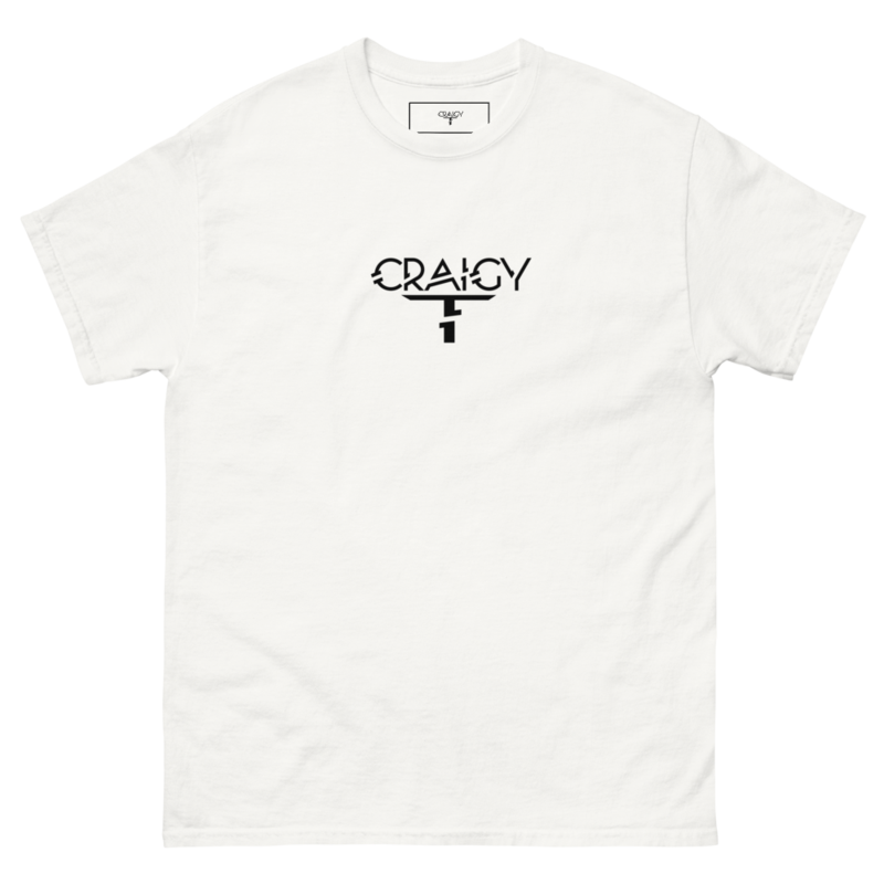 CRAIGY T LOGO TEE WHITE