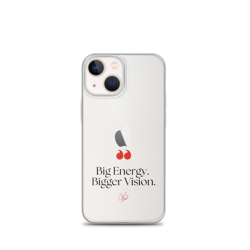 Big Energy. Bigger Vision. Clear Case for iPhone® – iPhone 13 mini