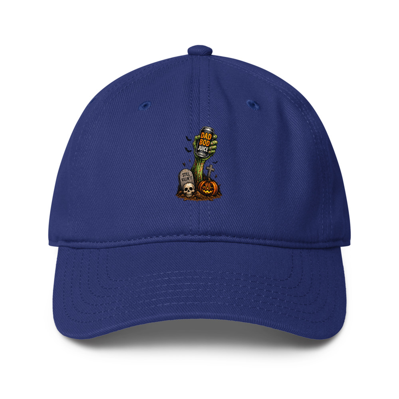 Dad Bod Juice Low-profile baseball cap – One size, Royal