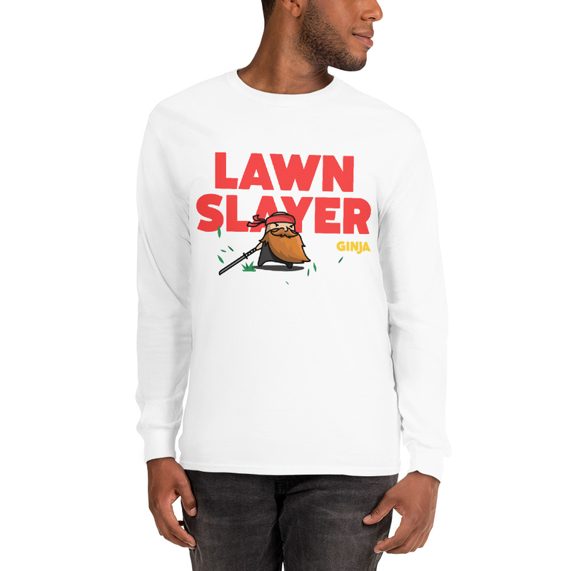 Long Sleeve with Red Lawn Slayer Print