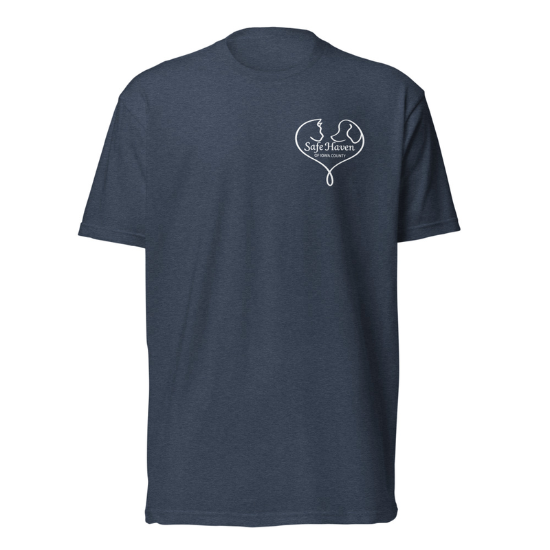 SHIC - Paw Print T-Shirt - Unisex – XL, Midnight Navy