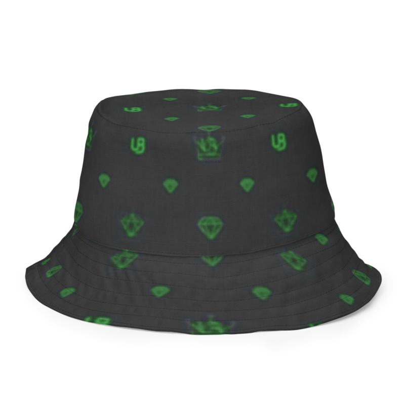 Uncle Benny ® Royal Crest Bucket Hat Neon Green EST. 2020