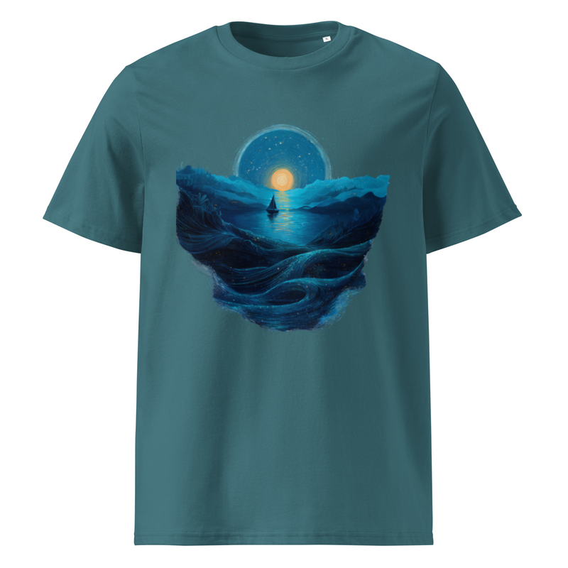 Unisex organikus pamut póló - Balaton