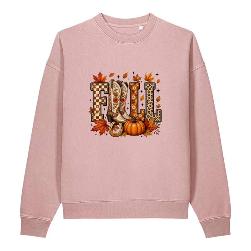 Women's Fall Vintage crewneck sweatshirt – view 4
