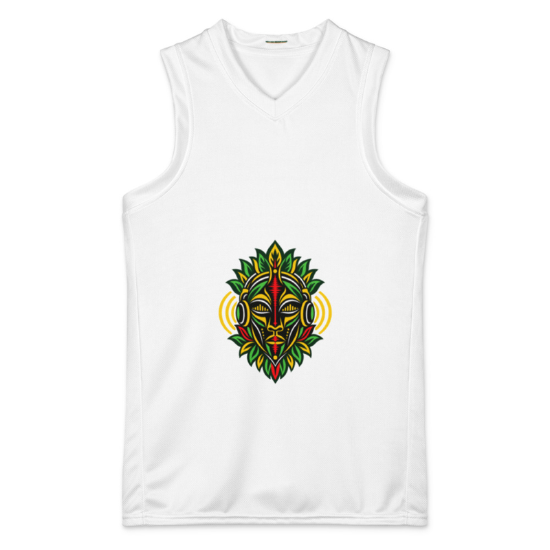 Youth Recycled Basketball Jersey view 3
