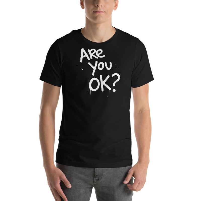 "Are You OK?" Graffiti tshirt