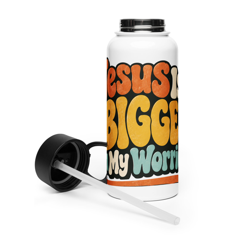 Jesus Bigger Water Bottle