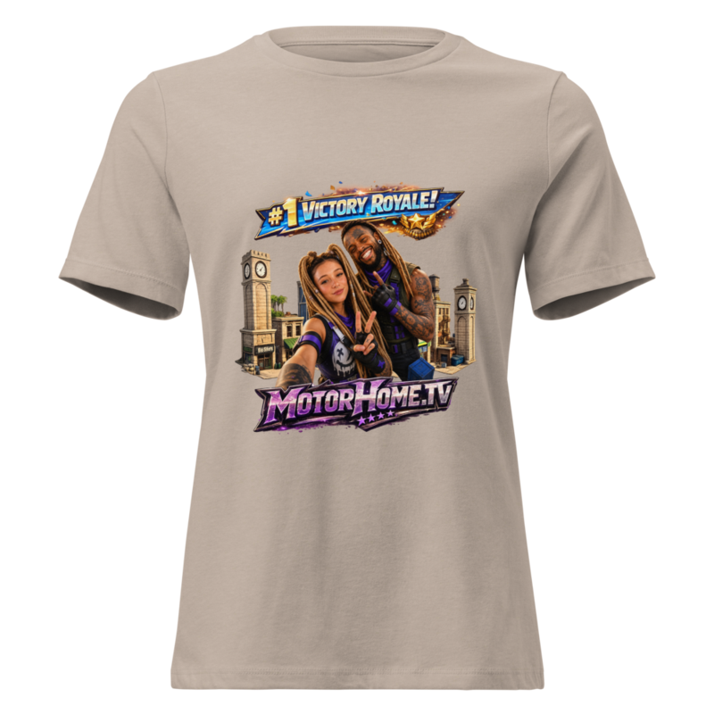 Womens Fortnite – XL, Heather Stone