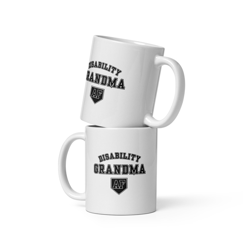 Disability Grandma AF mug