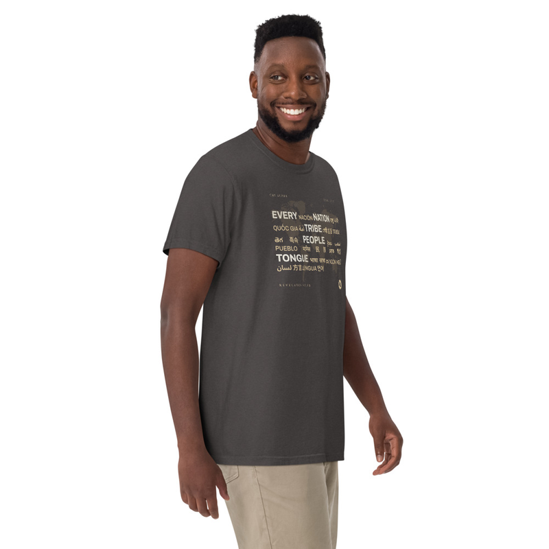 XA Every Nation - Comfort Colors – S, Graphite