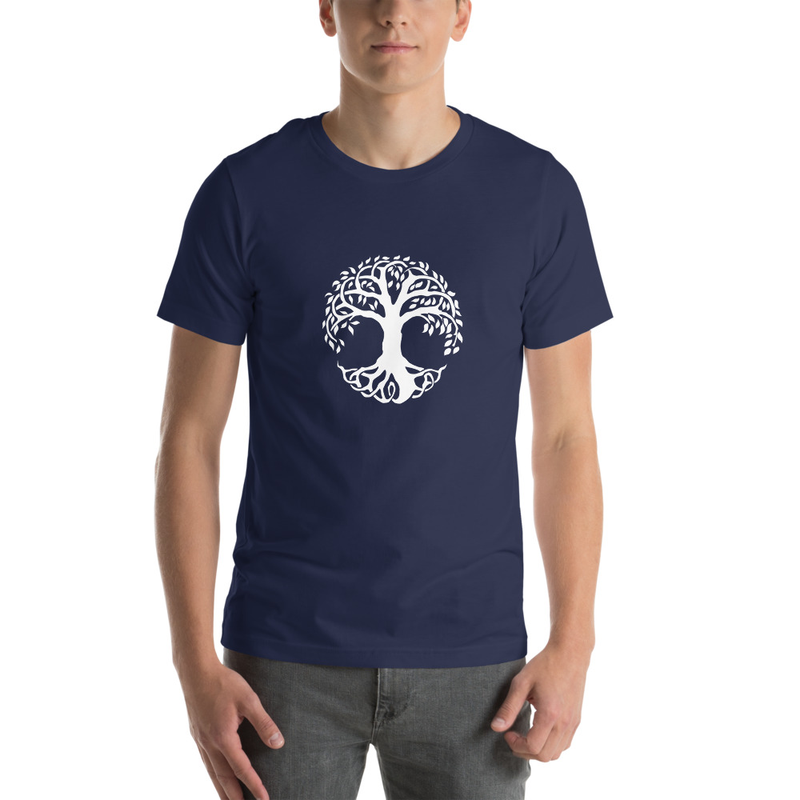 Yggdrasil Unisex t-shirt – XS, Navy