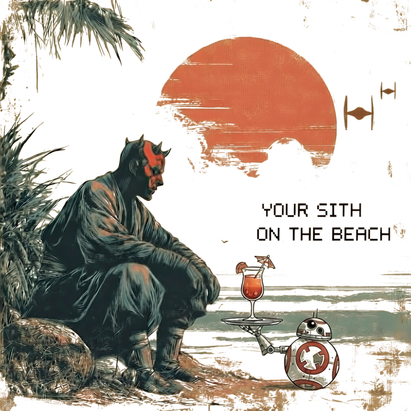 Sith on the beach
