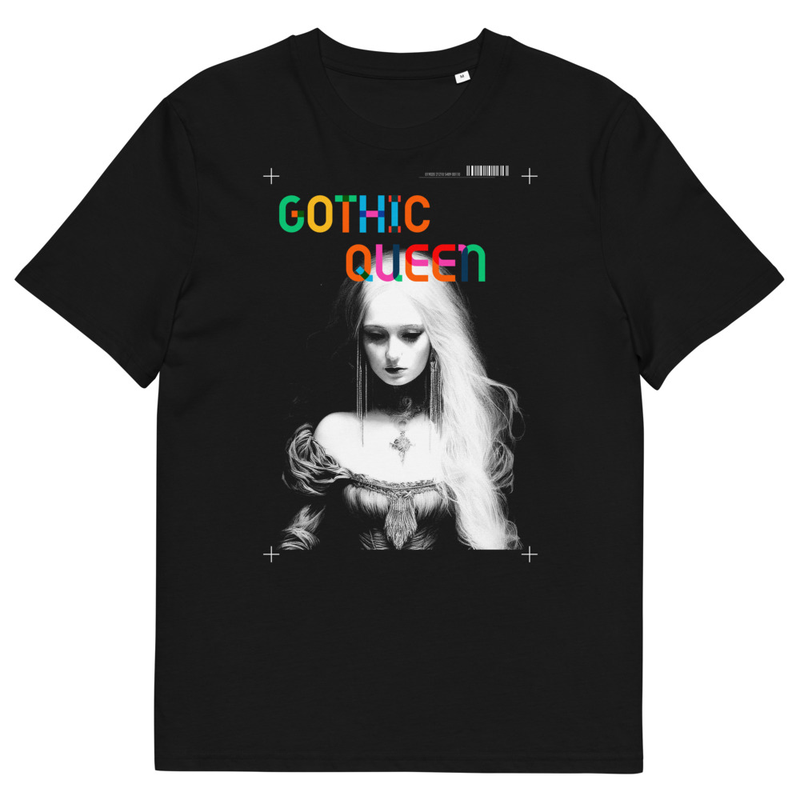 GOTHIC QUEEN Unisex-Bio-Baumwoll-T-Shirt