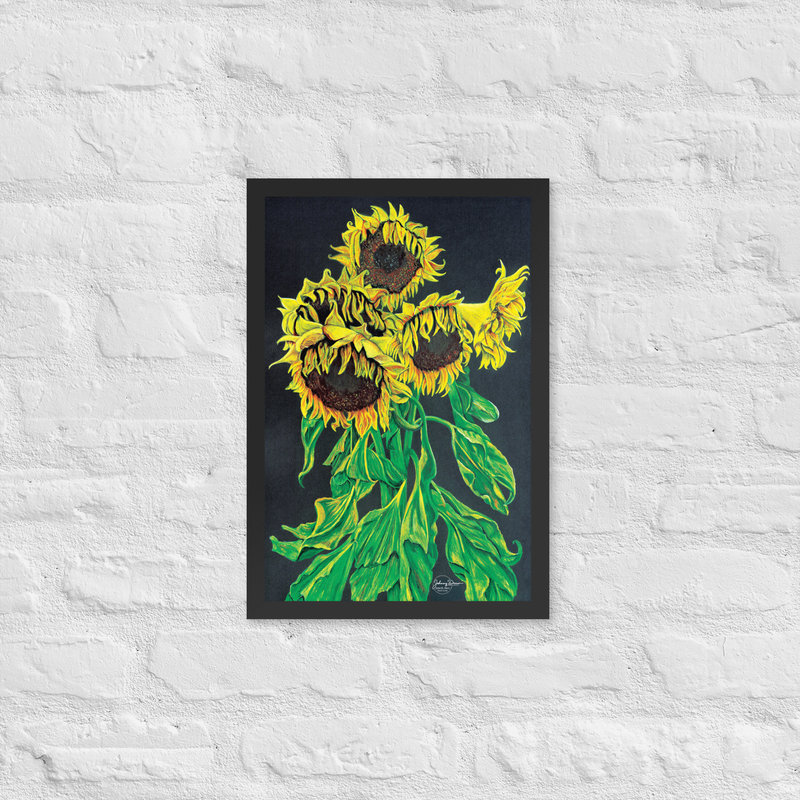 Out Of The Darkness Framed Print