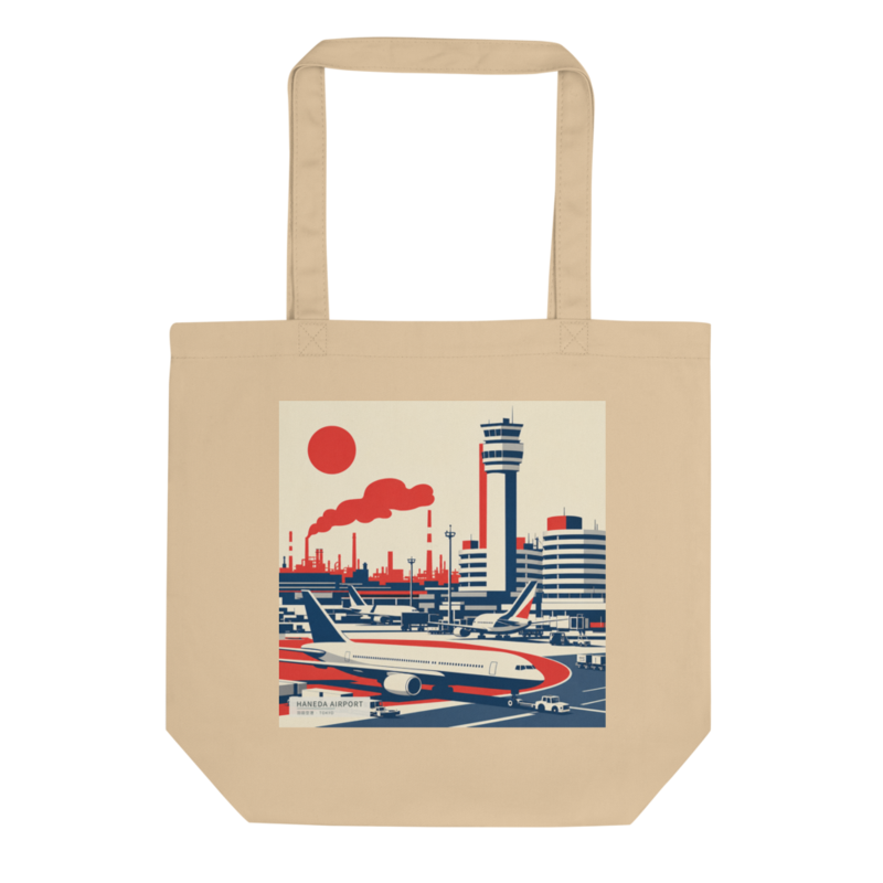 Haneda Airport(羽田空港)のトートバッグ